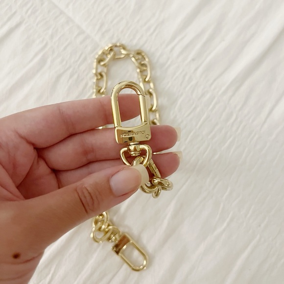 NWT LOUIS VUITTON Pochette Métis Gold Chain Strap - Picture 3 of 4